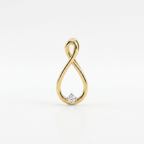 Infinity Diamond Pendant