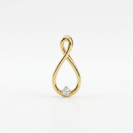 Infinity Diamond Pendant