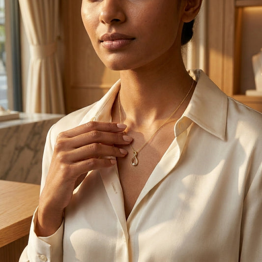 Infinity Diamond Pendant