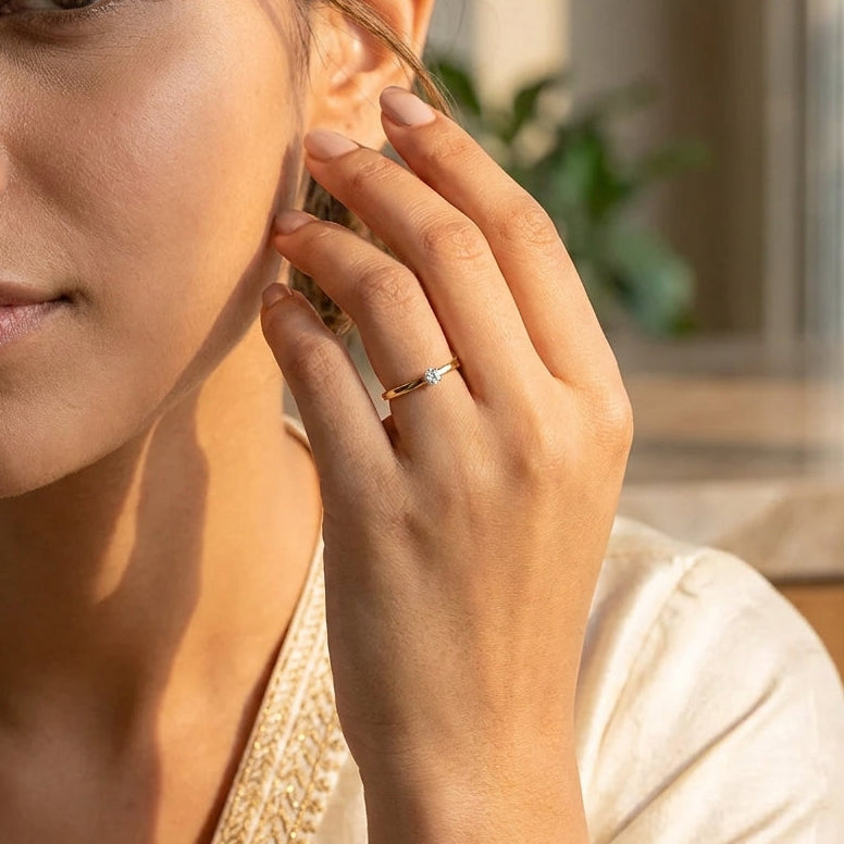 Solitaire Diamond Ring