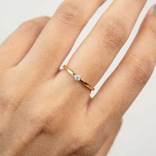 Solitaire Diamond Ring