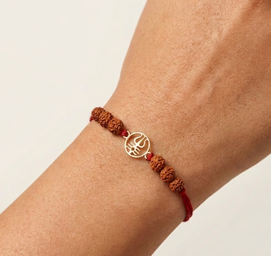 Trishool Gold Rakhi 2.0